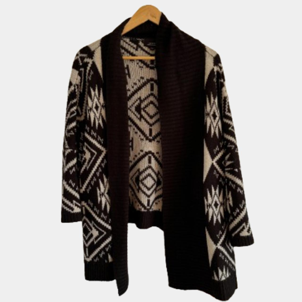 Navajo Print Black And White